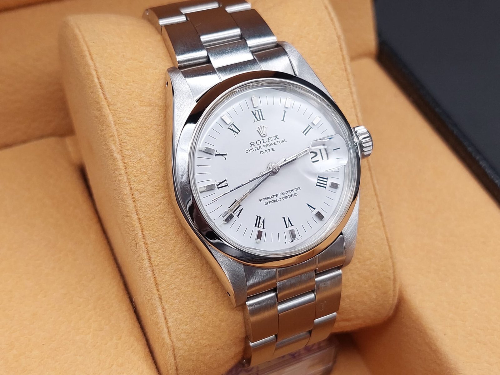 Rolex Oyster Perpetual Date 1500 1978 (Watch only) – Bild 4