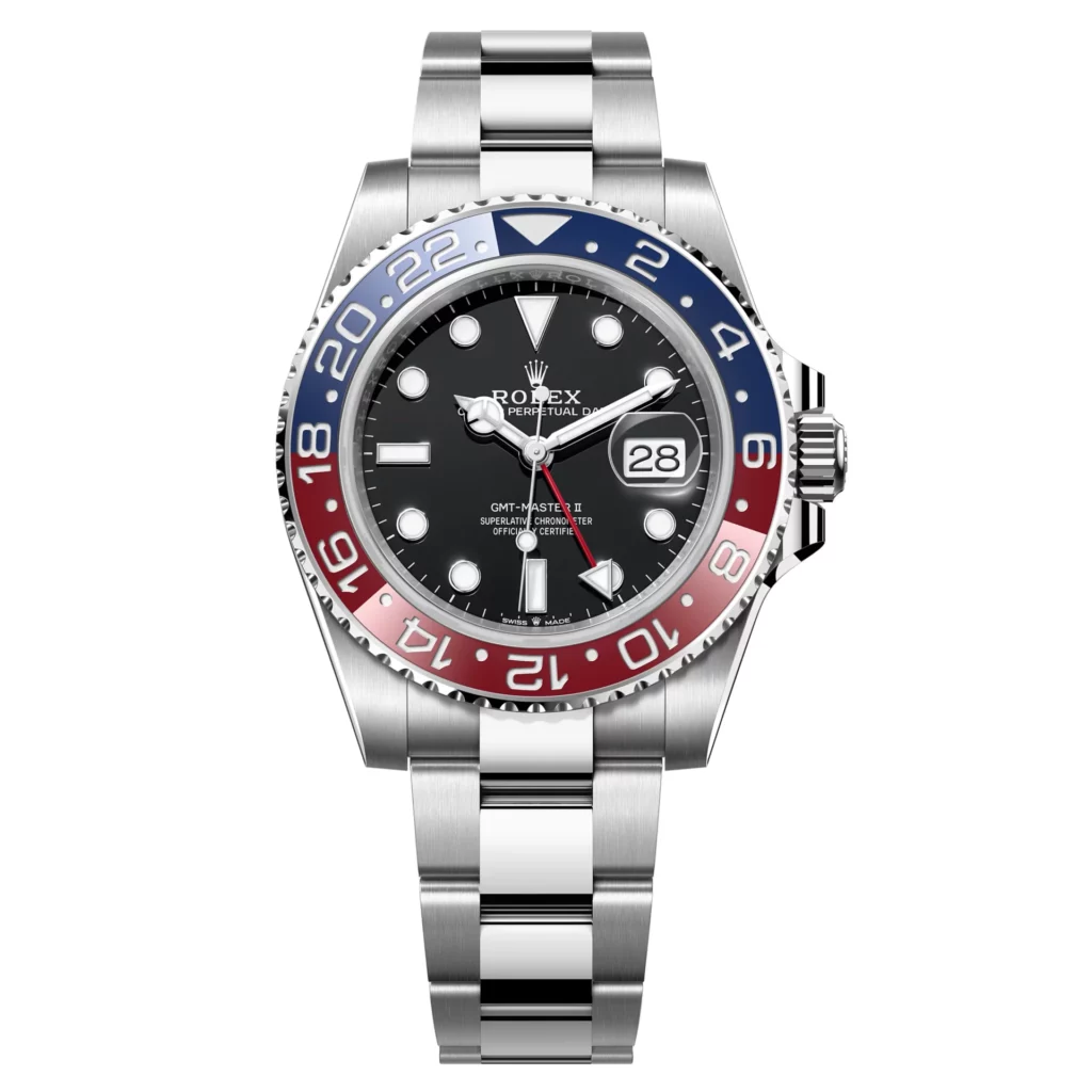 Rolex GMT-Master II 126710BLRO Pepsi on oyster bracelet