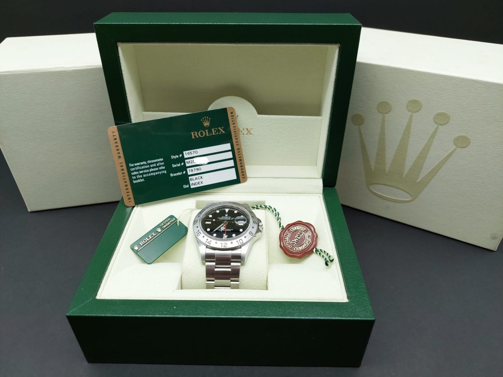 Rolex Explorer II Ref. 16570 2008 (Box & Papers) – Image 2