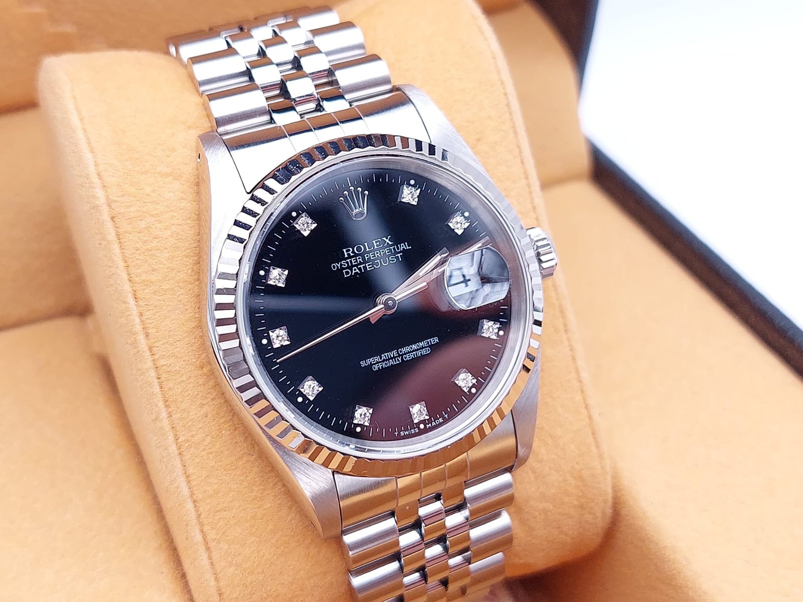 Rolex Datejust Ref. 16234 1991 (Box & Papers) - immagine 3