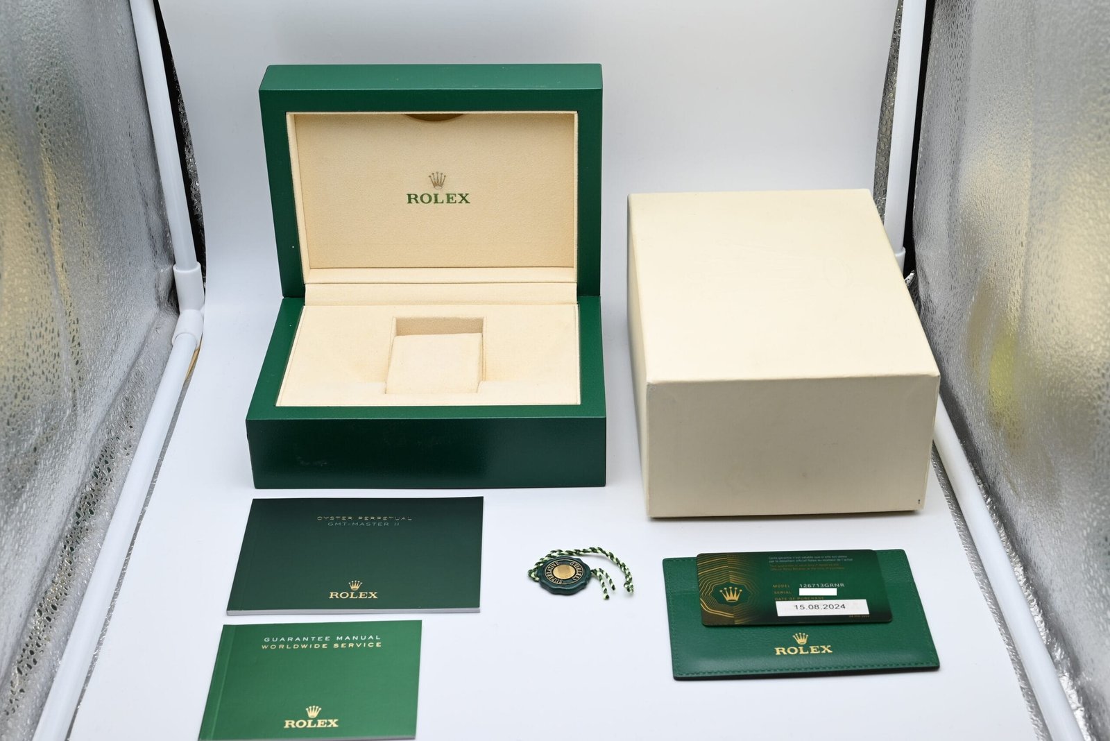 Rolex GMT-Master II Ref. 126713GRNR Year 2024 (Full Set) - Image 2