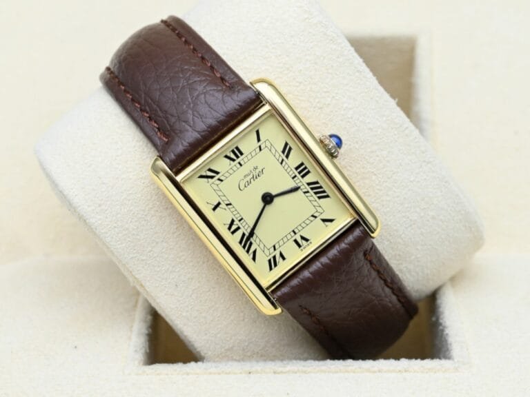 Cartier Tank Vermeil (8)