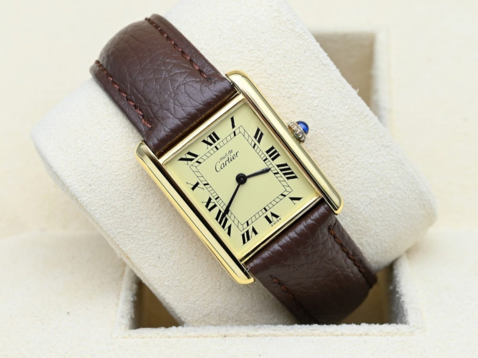 Cartier Tank Vermeil (8)