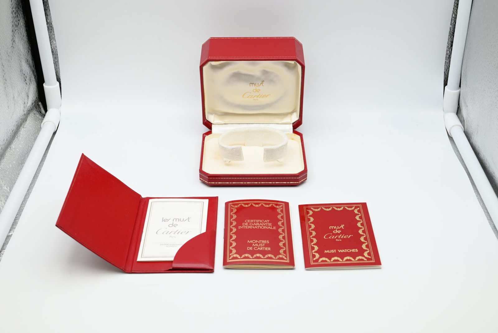 Cartier Tank Ref. 1614 Year 1997 (Box & Papers) – Bild 2