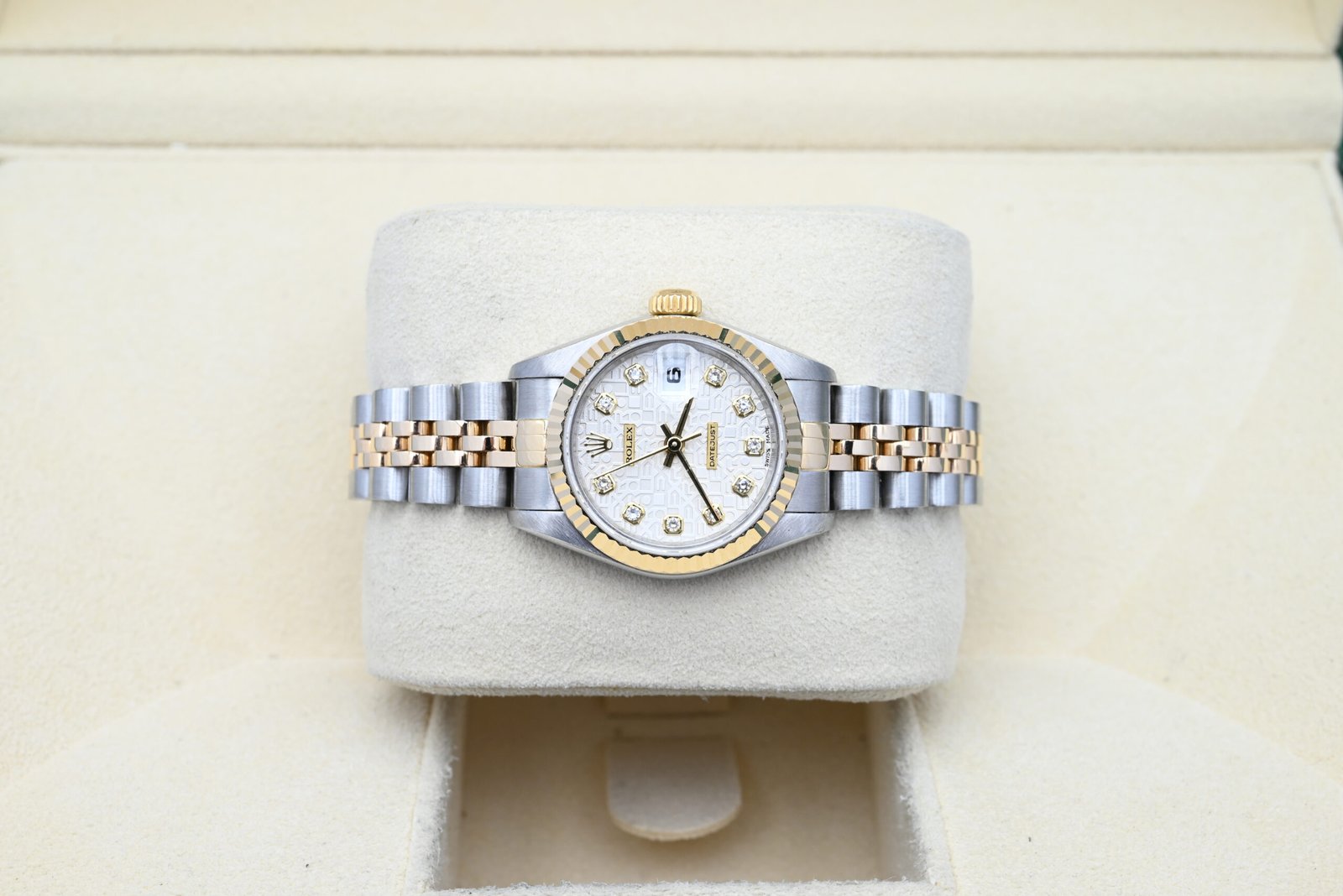Rolex Lady-Datejust Ref. 69173 Year 1999 (Box & Papers) - Afbeelding 5
